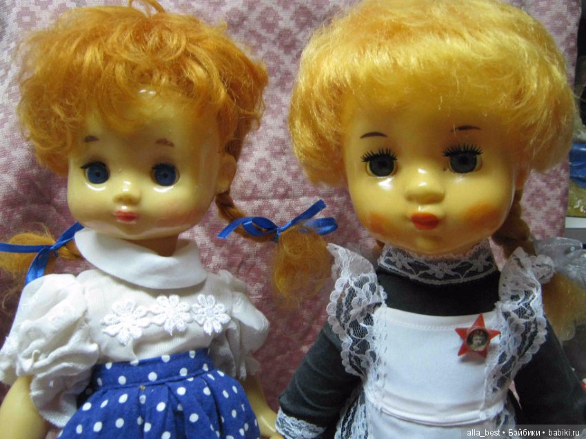 Моя скромная коллекция кукол СССР и ГДР (фото 10)