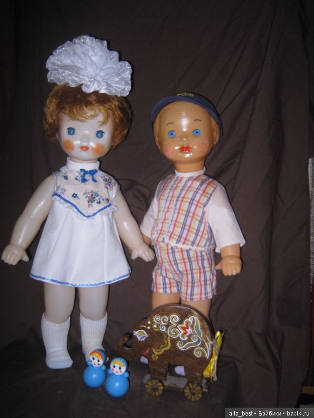 Моя скромная коллекция кукол СССР и ГДР