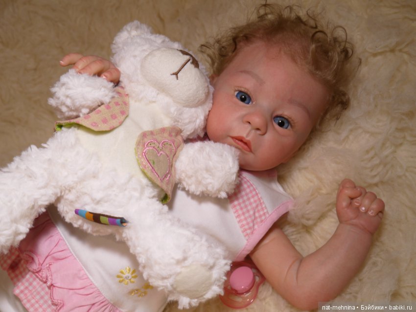Моя малышка Полюшка, кукла реборн Натальи Фединой, Baby-Zest