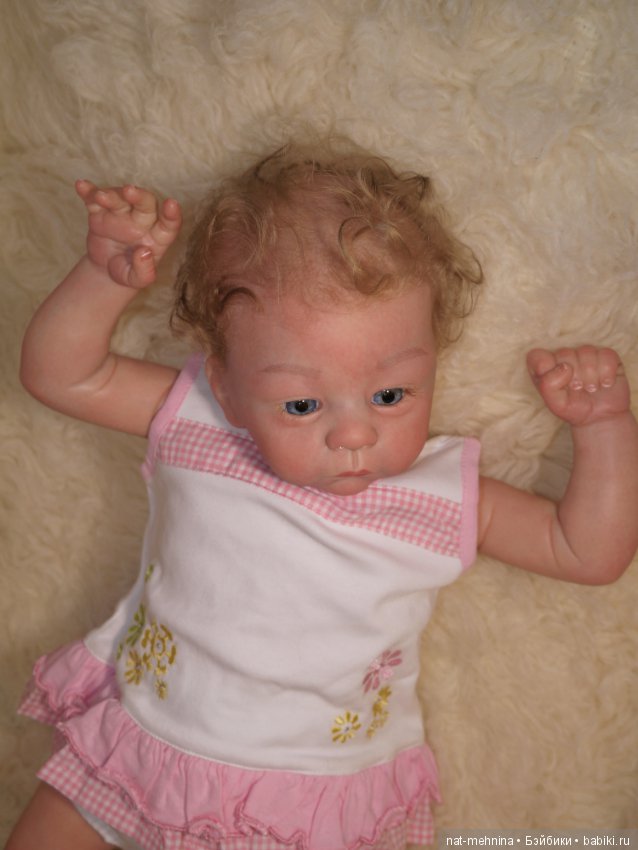 Моя малышка Полюшка, кукла реборн Натальи Фединой, Baby-Zest (фото 9)