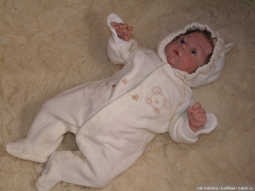 Моя малышка Полюшка, кукла реборн Натальи Фединой, Baby-Zest (фото 10)