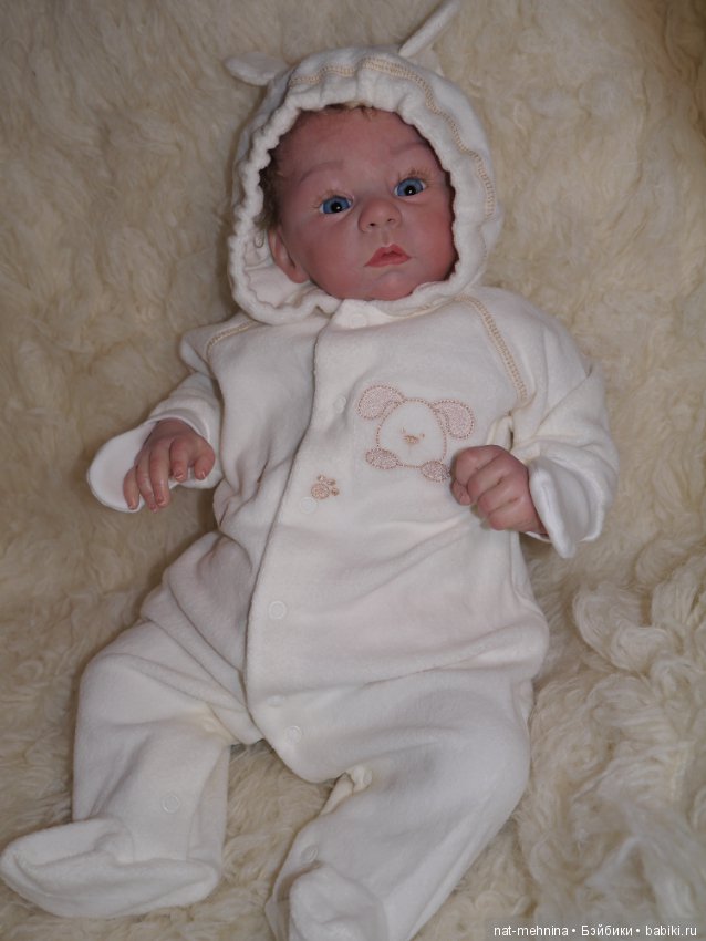 Моя малышка Полюшка, кукла реборн Натальи Фединой, Baby-Zest
