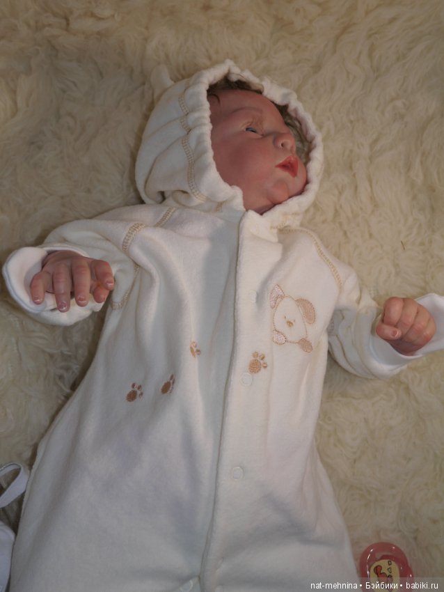 Моя малышка Полюшка, кукла реборн Натальи Фединой, Baby-Zest