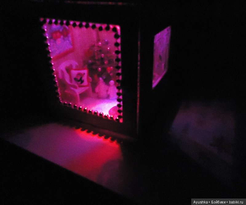 Новогодняя миниатюра, румбокс - 5 минут до Нового года