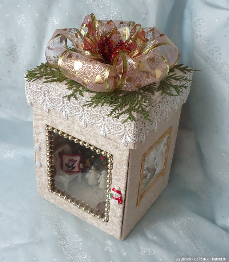 Новогодняя миниатюра, румбокс - 5 минут до Нового года