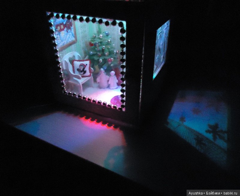 Новогодняя миниатюра, румбокс - 5 минут до Нового года