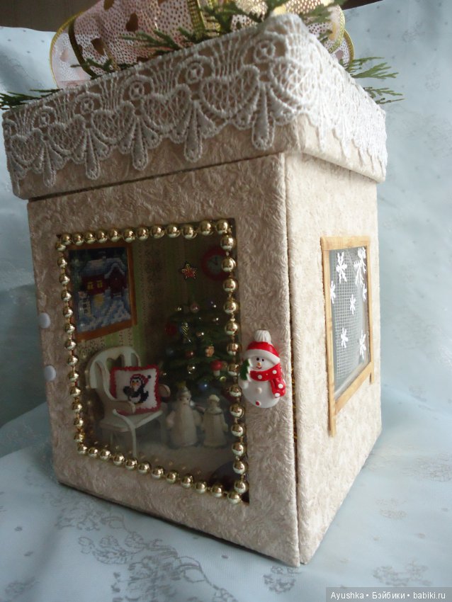 Новогодняя миниатюра, румбокс - 5 минут до Нового года (фото 6)