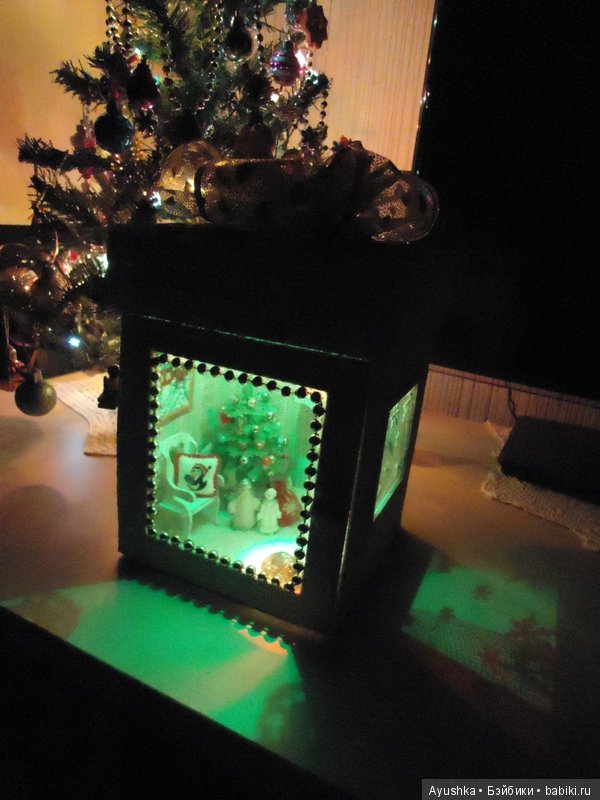 Новогодняя миниатюра, румбокс - 5 минут до Нового года