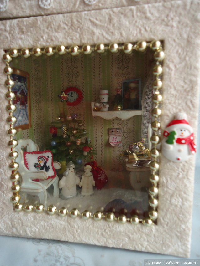 Новогодняя миниатюра, румбокс - 5 минут до Нового года (фото 8)