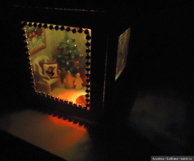 Новогодняя миниатюра, румбокс - 5 минут до Нового года