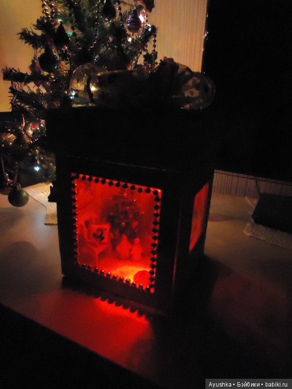 Новогодняя миниатюра, румбокс - 5 минут до Нового года