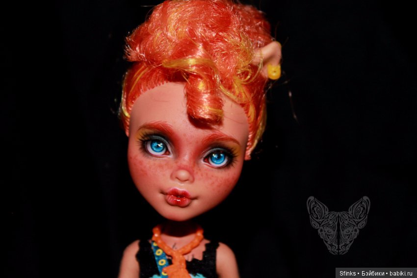Рыжик конопатый — ООАК Monster High и Ever After High: репейнт (фото 2)
