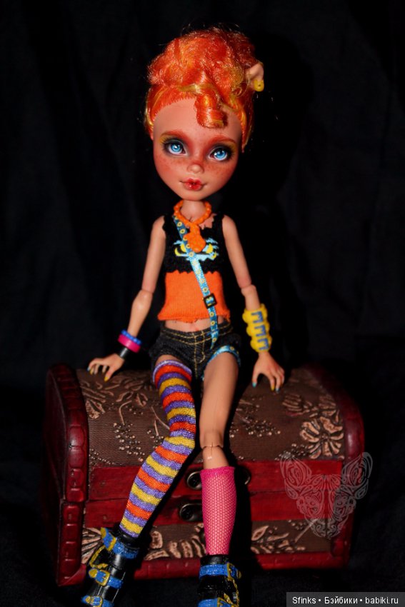 Рыжик конопатый — ООАК Monster High и Ever After High: репейнт