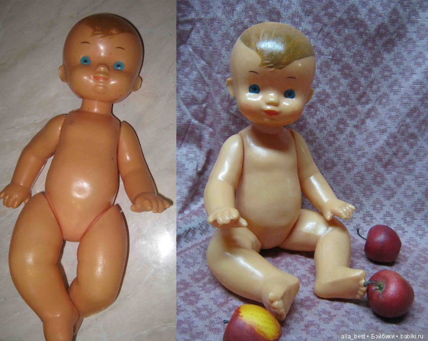 Процесс отмывания, реставрации и замены деталей кукол (фото 9)