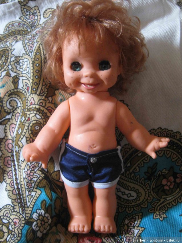 Процесс отмывания, реставрации и замены деталей кукол