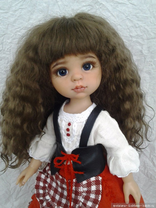 Как Красная шапочка вдохновила на создание еще одной Красной шапочки. ООАК куклы Паола Рейна (фото 7)