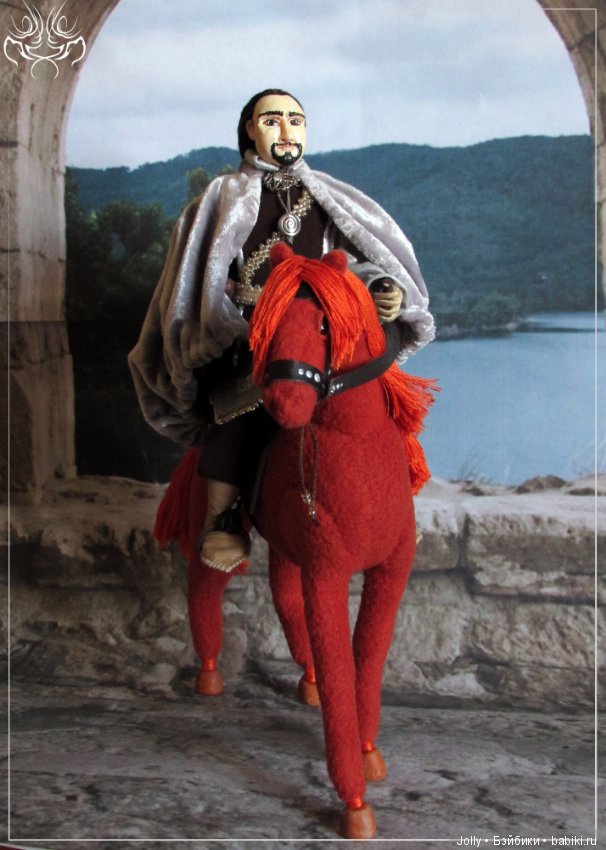 Рыжая лошадь для графа — Текстильные игрушки и примитивы: кофейные