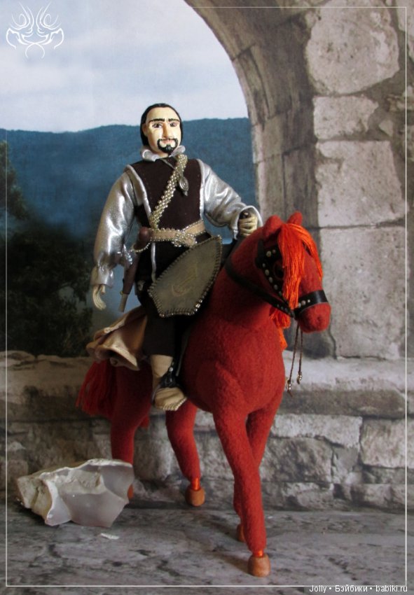 Рыжая лошадь для графа — Текстильные игрушки и примитивы: кофейные (фото 10)