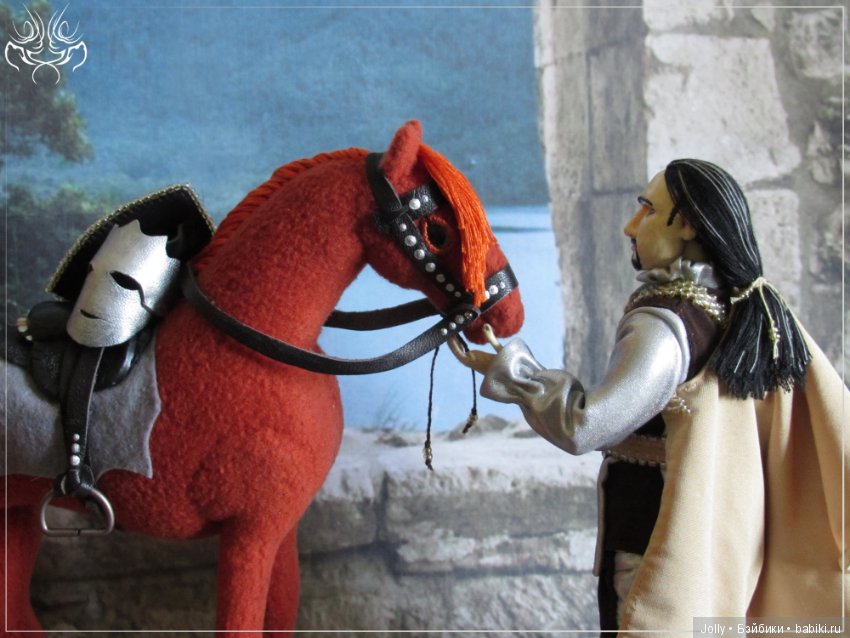 Рыжая лошадь для графа — Текстильные игрушки и примитивы: кофейные (фото 8)