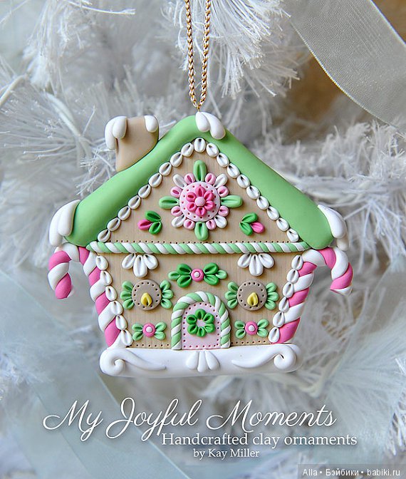 Елочные украшения из полимерной глины Kay Miller (фото 7)