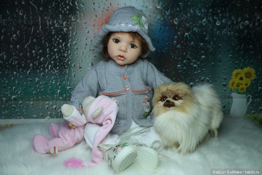 Каролина от Hildegard Guenzel с новым домочадцем