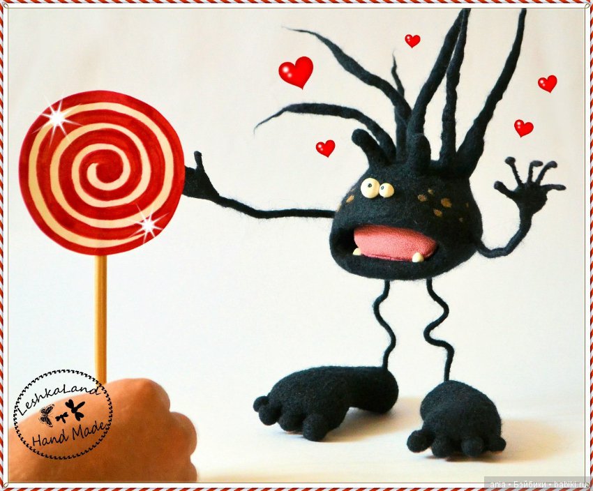 Авторские текстильные игрушки Лена-Лешка (фото 2)