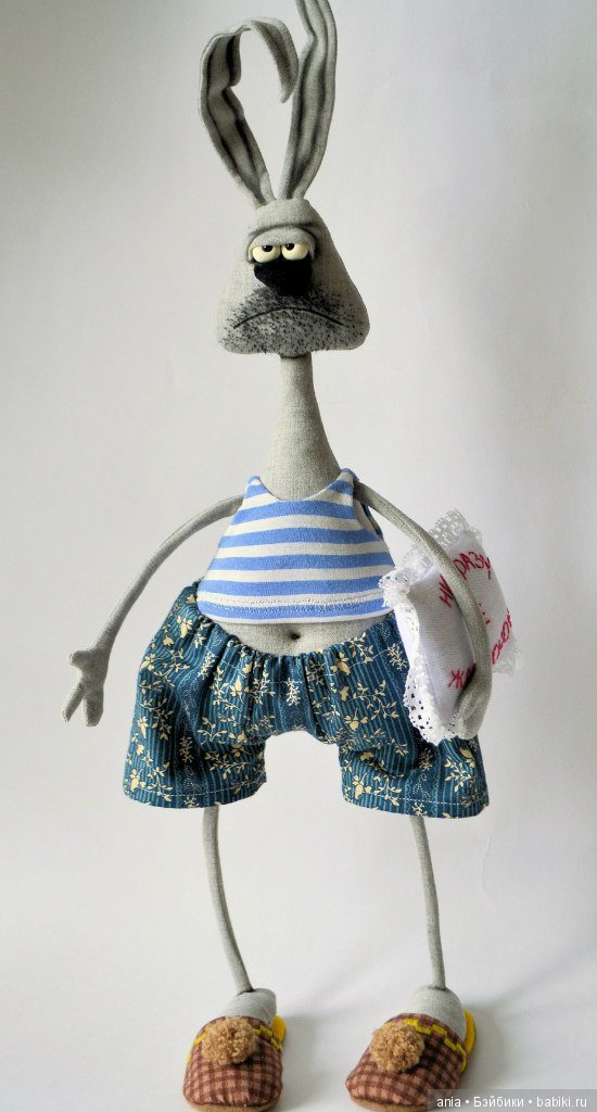 Авторские текстильные игрушки Лена-Лешка (фото 3)