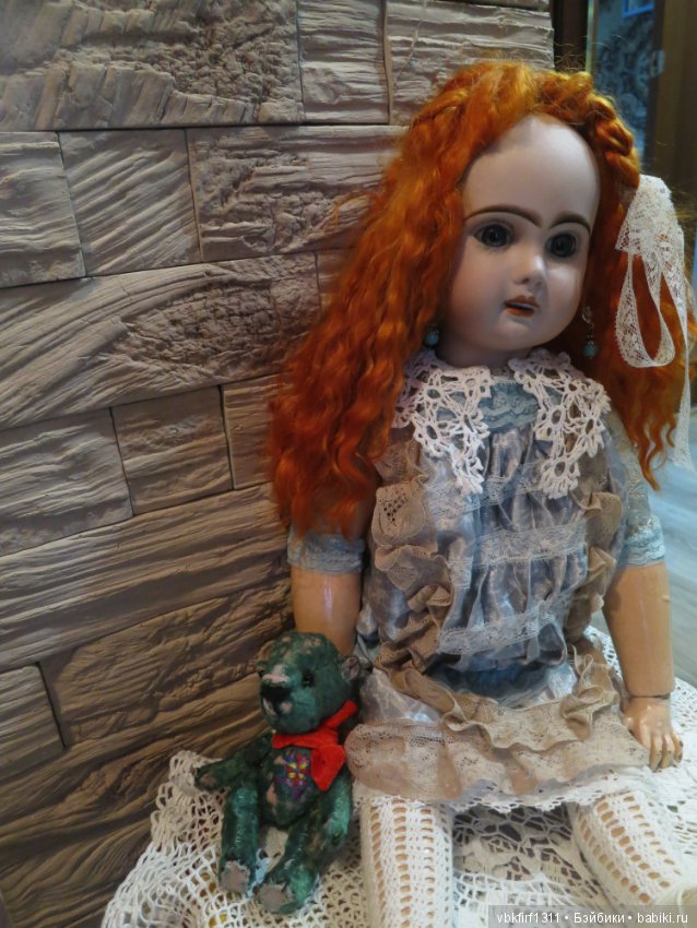 Рыжие нынче в моде — Антикварные куклы Jumeau (Жюмо): Tete Jumeau (фото 4)