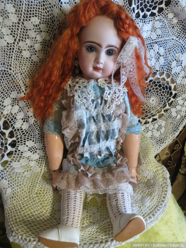 Рыжие нынче в моде — Антикварные куклы Jumeau (Жюмо): Tete Jumeau (фото 9)