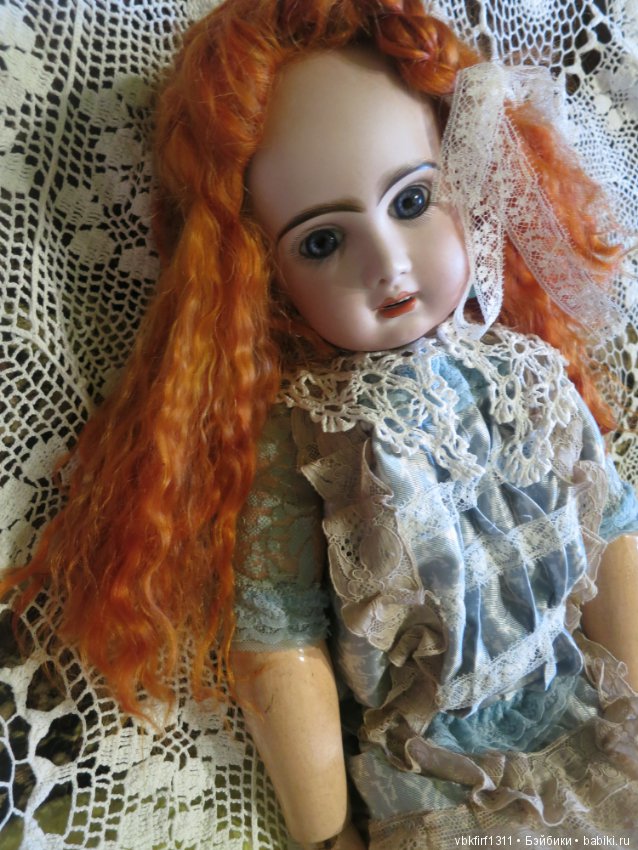 Рыжие нынче в моде — Антикварные куклы Jumeau (Жюмо): Tete Jumeau (фото 8)