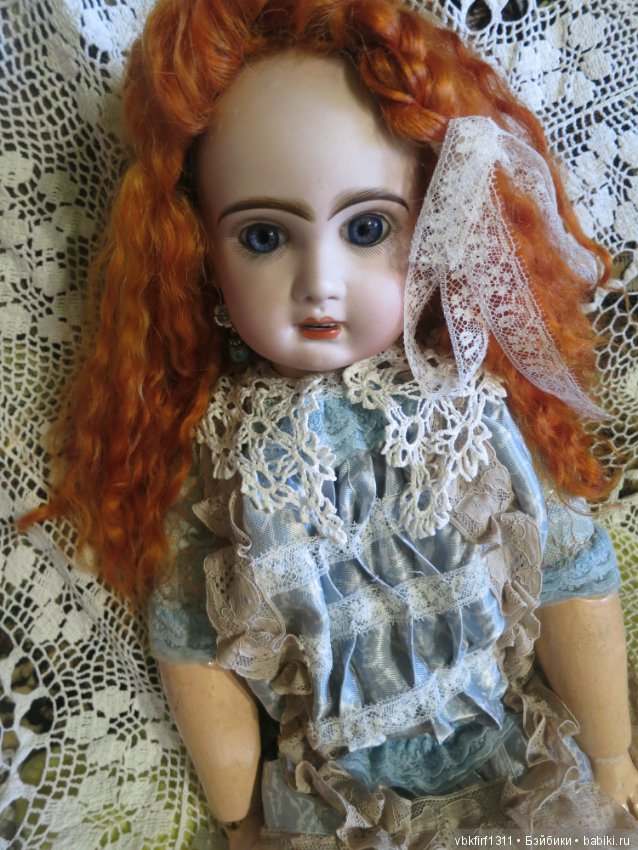 Рыжие нынче в моде — Антикварные куклы Jumeau (Жюмо): Tete Jumeau