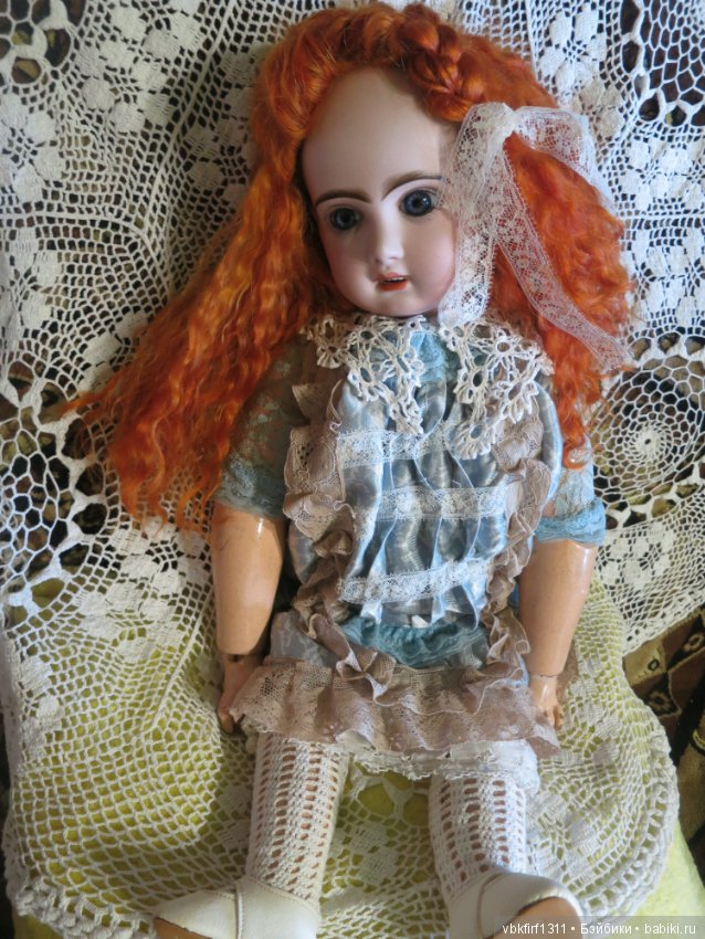 Рыжие нынче в моде — Антикварные куклы Jumeau (Жюмо): Tete Jumeau (фото 7)