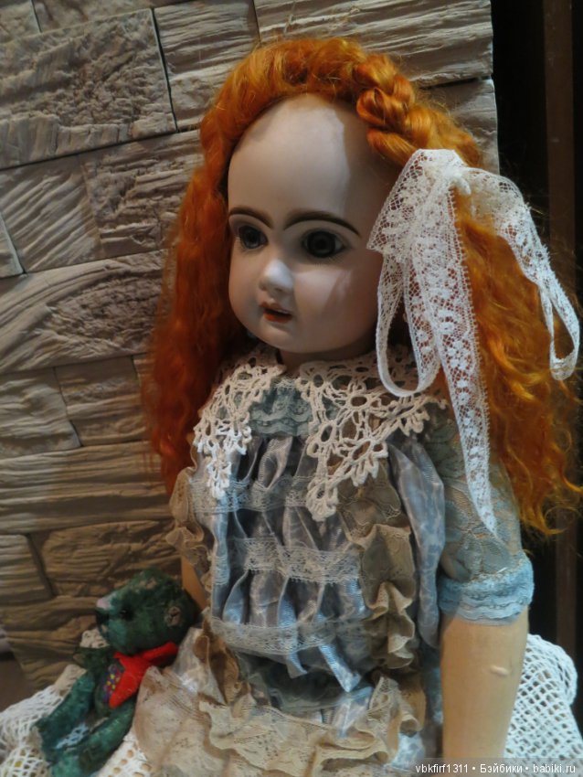 Рыжие нынче в моде — Антикварные куклы Jumeau (Жюмо): Tete Jumeau (фото 5)