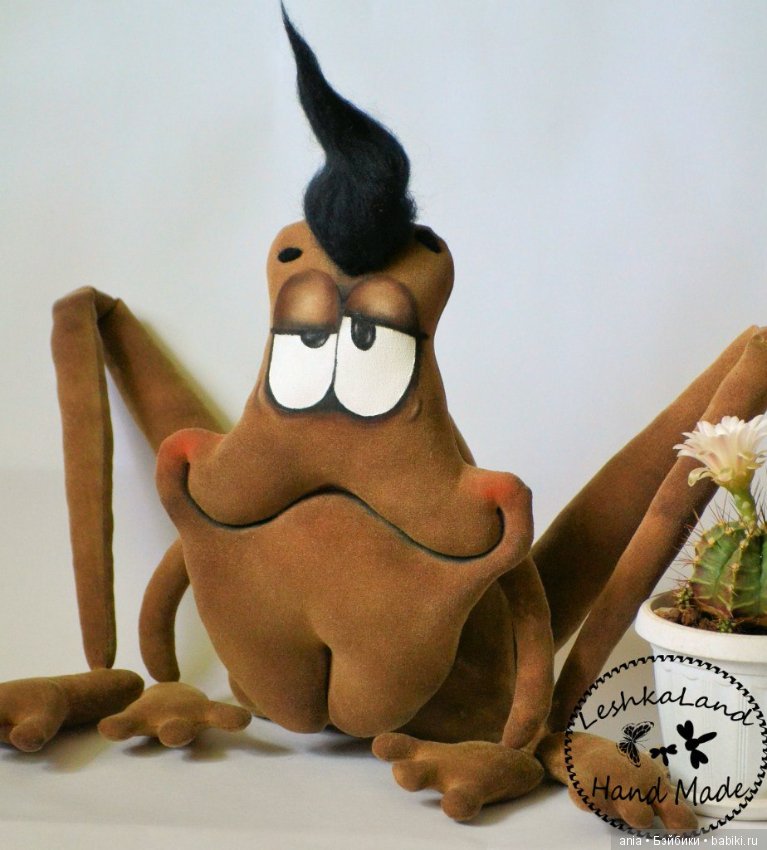 Авторские текстильные игрушки Лена-Лешка (фото 9)