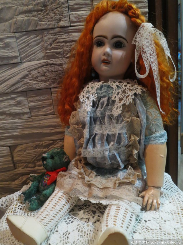 Рыжие нынче в моде — Антикварные куклы Jumeau (Жюмо): Tete Jumeau (фото 3)
