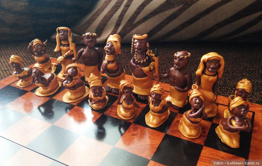 Шахматы Ларисы Васиной — Лепка авторских игрушек и папье (фото 3)