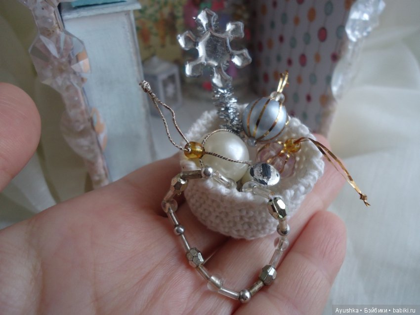 Новогодний терем в миниатюре, румбокс своими руками