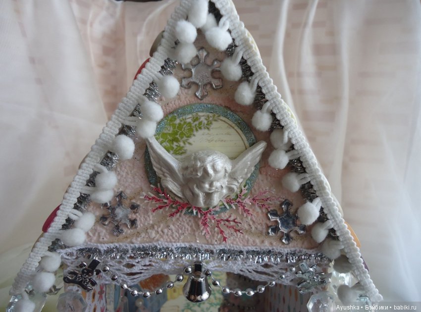 Новогодний терем в миниатюре, румбокс своими руками