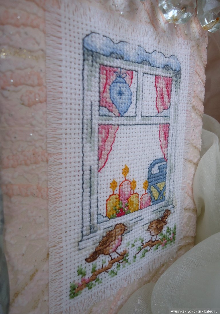 Новогодний терем в миниатюре, румбокс своими руками (фото 5)