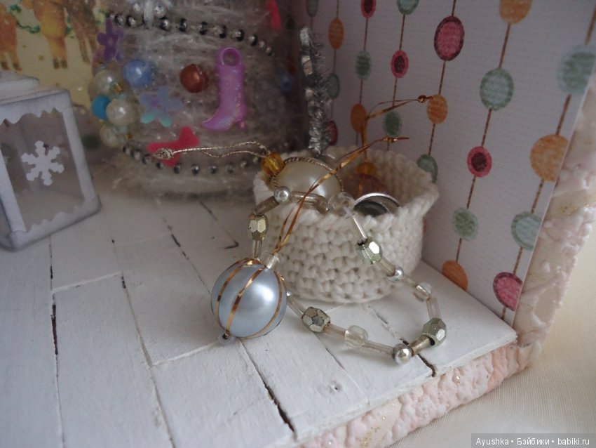 Новогодний терем в миниатюре, румбокс своими руками