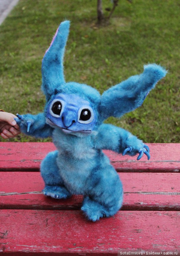 Игрушки в смешанной технике (мех и глина): Арт