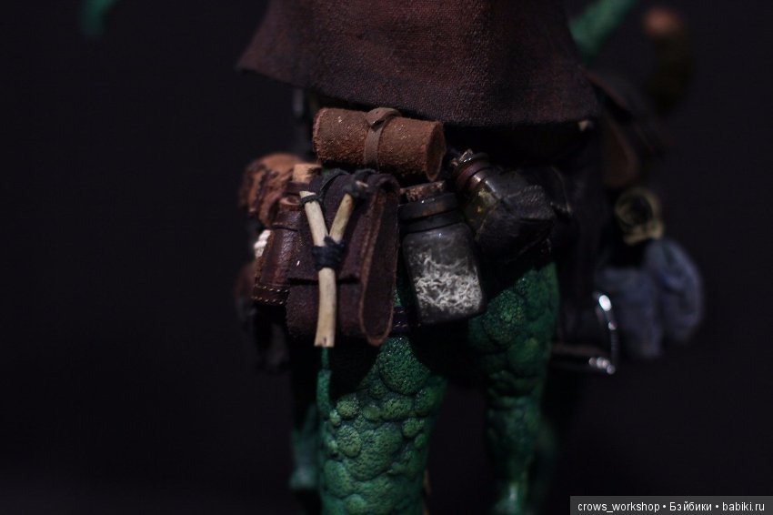 Наездник на драконе — Лепка авторских кукол: полимерная глина (фото 5)