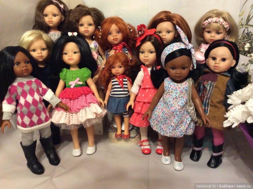 Поля, Оля и Паолокомпания. Мои куколки Паола Рейна