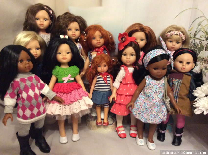 Поля, Оля и Паолокомпания. Мои куколки Паола Рейна