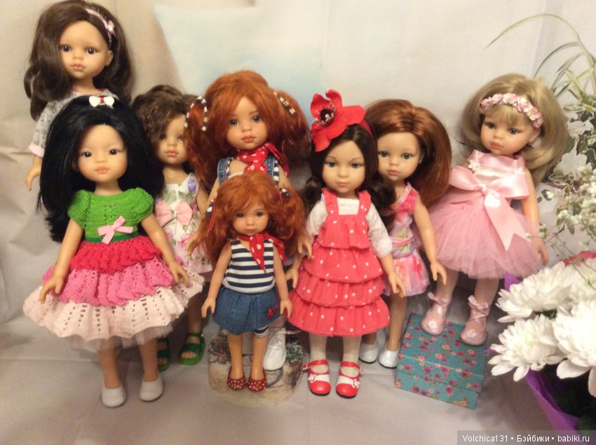 Поля, Оля и Паолокомпания. Мои куколки Паола Рейна