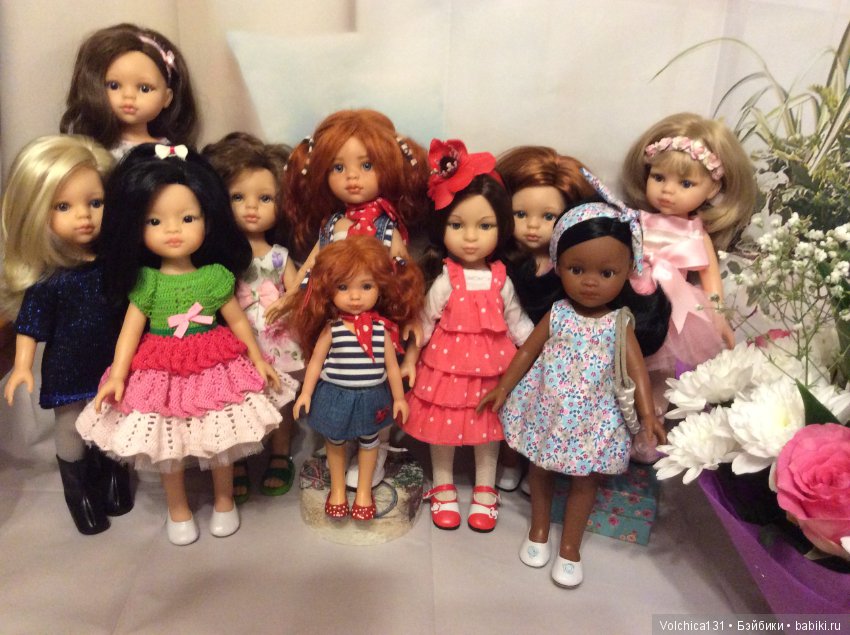 Поля, Оля и Паолокомпания. Мои куколки Паола Рейна