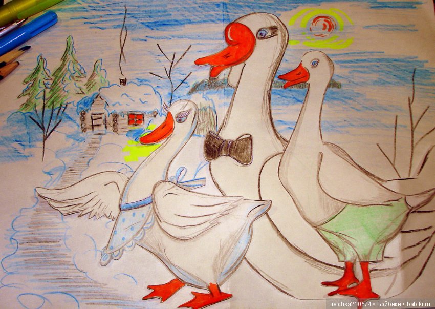 "ДНЕВНИКИ ПИФАГОРА" рассказы о маленьком гусенке. Федорова Надежда(иллюстрации автора)