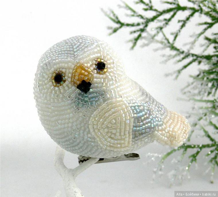 Птицы из бисера Meredith Dada (фото 4)