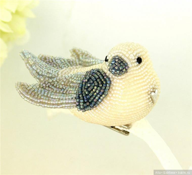 Птицы из бисера Meredith Dada (фото 3)