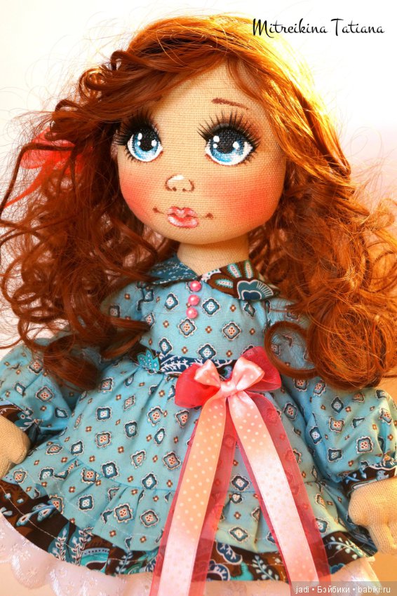 Текстильные игрушки Татьяны Митрейкиной